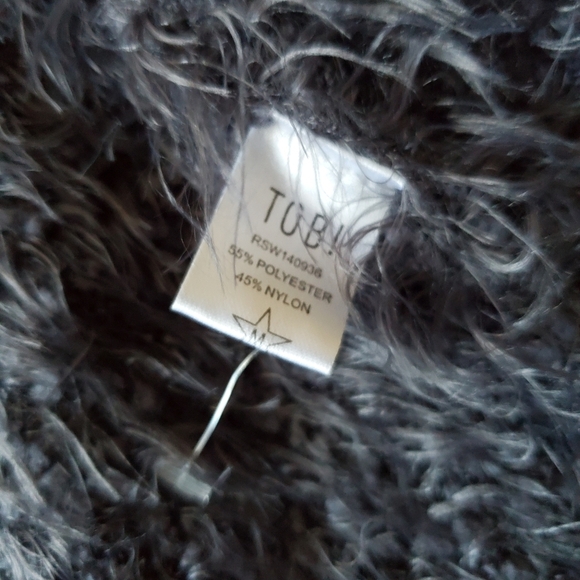 Tobi Feria Cardigan Hoodie Size Medium - Picture 4 of 6